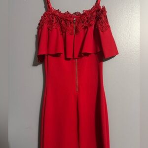 BCX Vibrant Scarlet Dress